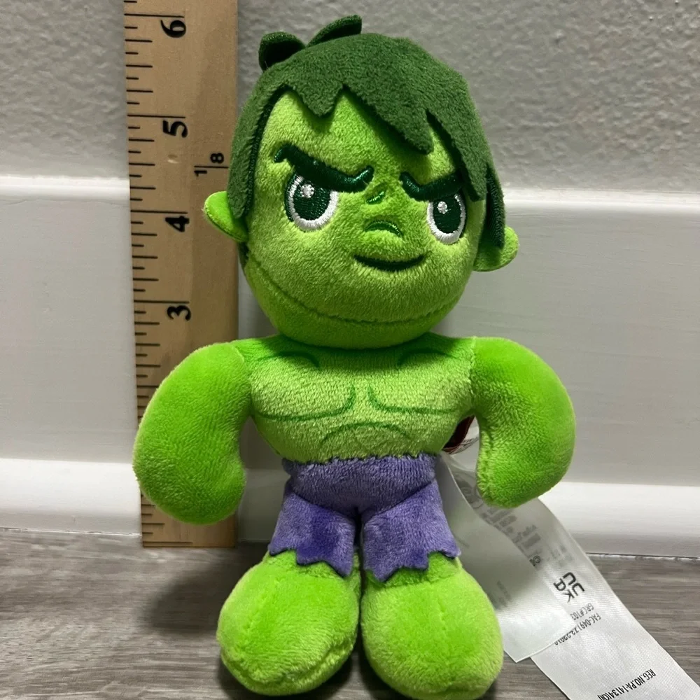 Marvel‎ Hulk Plush Toy, 6” tall, EUC